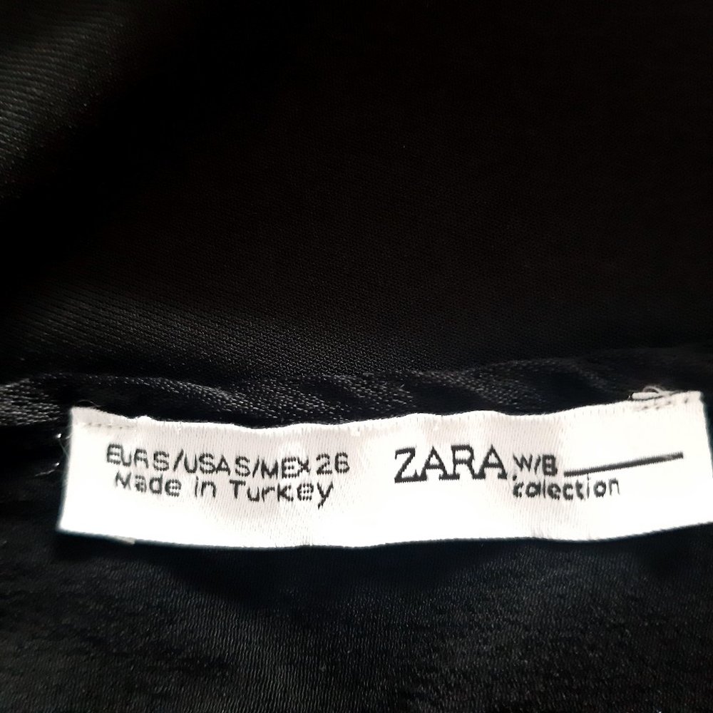 Zara One Piece Black Midi Jumpsuit Size 26   (AU 8) - Picture 5 of 6